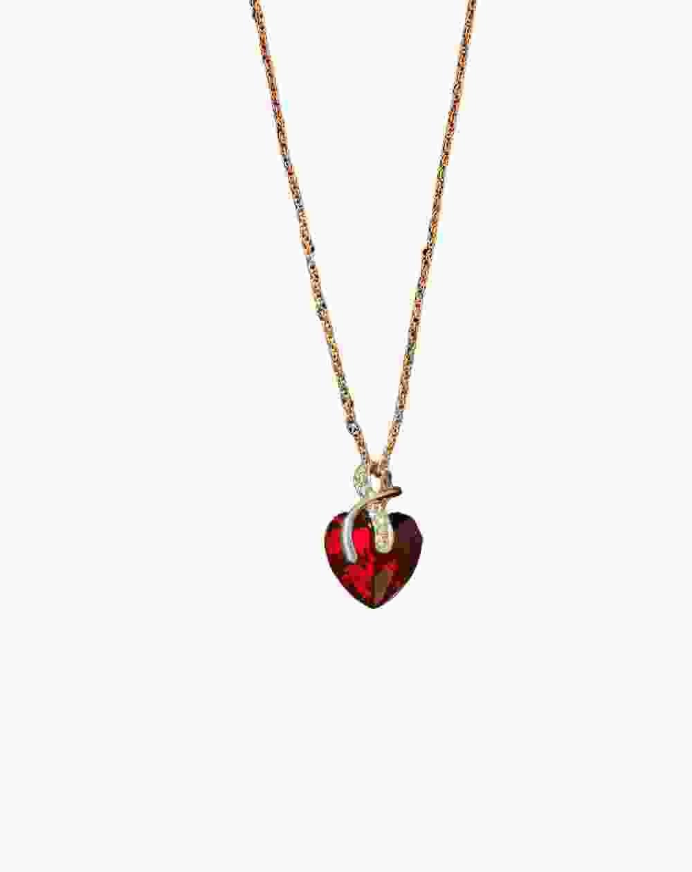 Crystal Heart Necklace